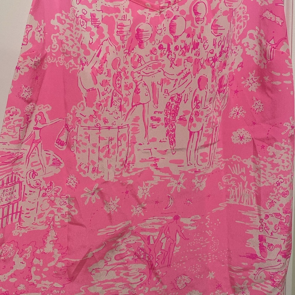 Lilly Pulitzer Silk Tank - Picture 3 of 5